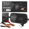 Caricabatterie QOLTEC 52492 12V 2A con controllo a microprocessore e rigenerazione celle