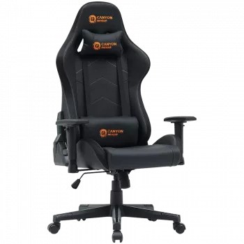 Sedia gaming CANYON Irida RGBCH03 RGB nero design ergonomico, braccioli regolabili, schienale reclinabile