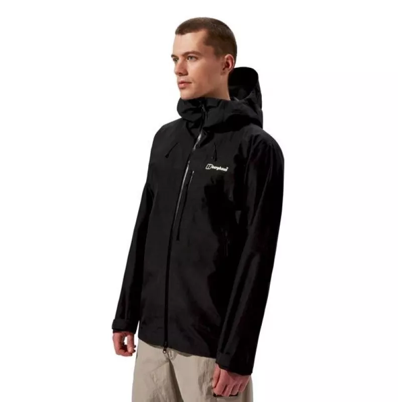 Berghaus RIDGE-SEEKER GTX JKT BLK/BLK giacca in membrana taglia L