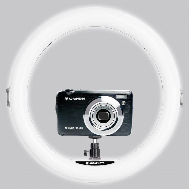 Agfa Arl11xl Ring Light LED Ring 11 pollici + treppiede + telecomando
