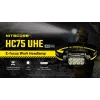 Torcia frontale serie H 3000 LUMEN / HC75 Uhe Nitecore
