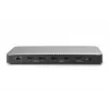 Digitus DA-70918 docking station USB-C, 13 porte, 3x HDMI, 2x DP, 4x USB-A, 1x USB-C, RJ-45 1GbE, SD, audio, 150 W