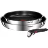 Tefal Ingenio Emotion L897S374 set di 3 padelle, 24/28 cm con manico rimovibile