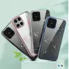 Custodia protettiva Devia Crystal Flora per iPhone 12 Pro Max — blu trasparente, vestibilità slim