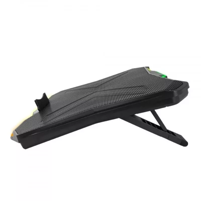 Esperanza EGC110 Xalok base di raffreddamento gaming RGB per laptop da 17" (43,2 cm), 800 giri/min, nera