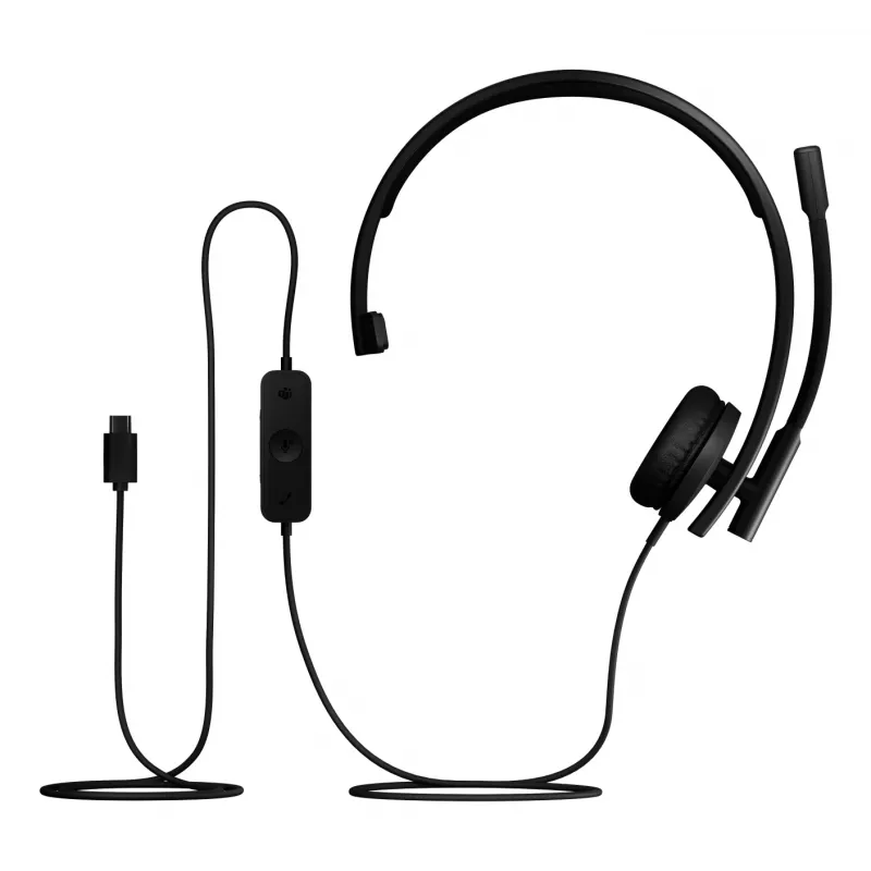 Logitech H570e - Cuffie - On-Ear - Con filo - USB-C - Certificato per Microsoft Teams (981-001427)