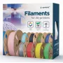 Gembird filamento ABS 1,75 mm, 1 kg, nero