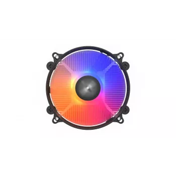 Dissipatore CPU KRUX Integrator RGB KRX0093 con ventola PWM da 120 mm, illuminazione ARGB, 85 W TDP, supporto AM4