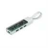 Hub USB 3.2 Gen 1 mobile ROLINE, 4 porte, cavo di collegamento Type-A+C