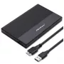 Case per SSD/HDD SATA 2,5 pollici QOLTEC 52277 USB 3.0