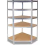 Scaffale angolare in metallo G9040 40 cm