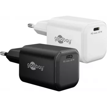 Goobay USB-C™ PD caricabatterie rapido GaN Nano (65 W) nero (79155)
