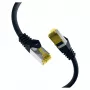 EFB-Elektronik cavo patch RJ45 Cat.6A S/FTP LSZHCat.7 cavo grezzo nero 0,15 m produttore: EFB Elektronik (MK7001.0,15B)