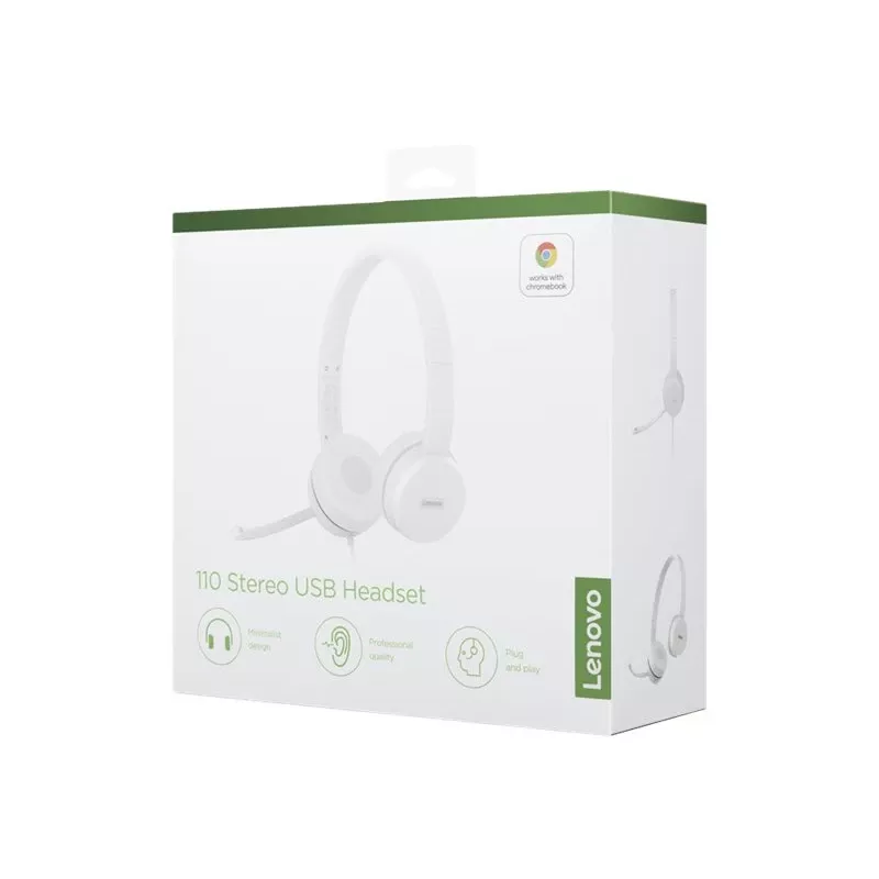 Lenovo GXD1E71385 Cuffie/headset con filo da polso chiamate/musica USB Type-A grigio