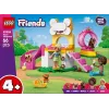 Giocattolo da costruzione LEGO Friends Parco giochi per cuccioli set 42665, 66 pezzi, 2 minifigure, età 4+