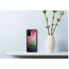Custodia protettiva iKins per Samsung Galaxy S20 – motivo fiori d'acqua, nero