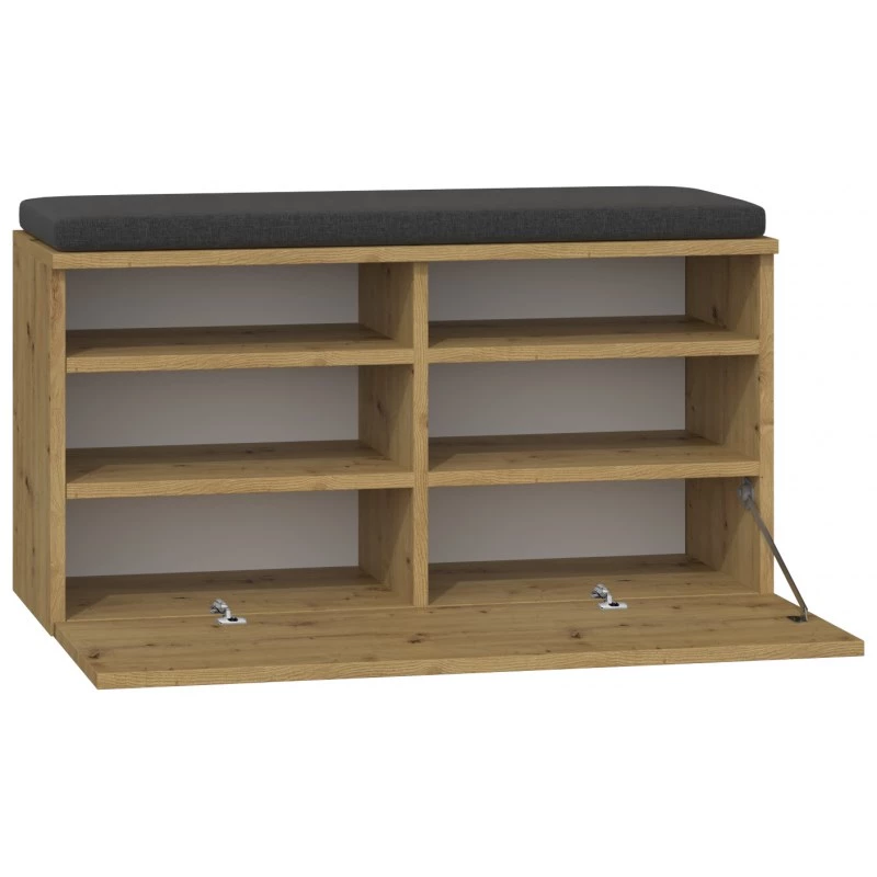 Topeshop RIVA SZAFKA ARTISAN portascarpe chiuso rovere