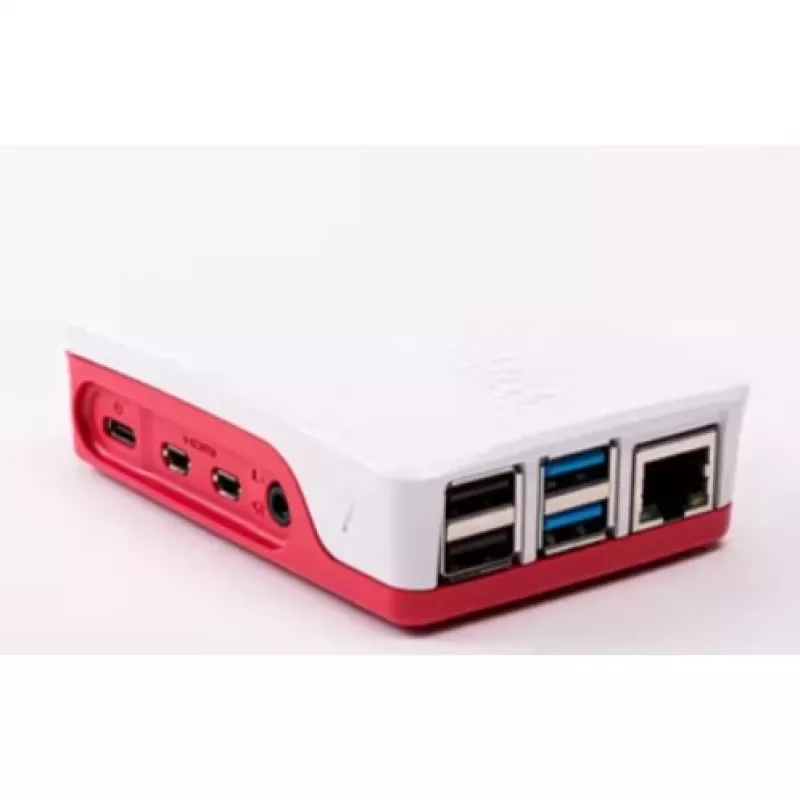 ALLNET Raspberry Pi 4 accessorio - case ufficiale rosso/bianco per 4