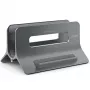 Supporto a gravità per MacBook grigio