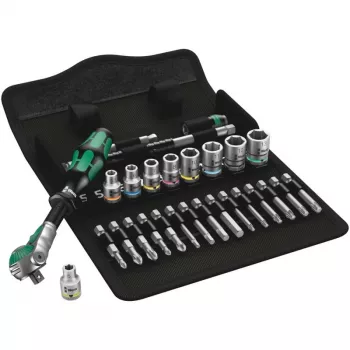 Set chiavi a bussola ZYLKOP 1/4'' 5-13 mm 16 pezzi