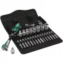 Wera Zyklop Speed 8100 SA 6 set con cricchetto, inserti e bussole, 28 pz.