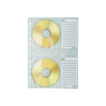 Custodia CD Durable 522219 trasparente