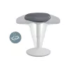 Sedia da ufficio Leitz 65440085 seduta imbottita grigio struttura in plastica