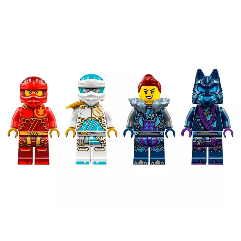 LEGO NINJAGO set 71808 — 322 pezzi, 4 minifigure, altezza 160 mm, età 7+