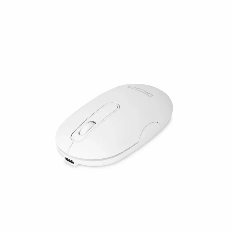 DICOTA D32045 mouse ottico wireless, Bluetooth e 2,4 GHz, 1600 DPI