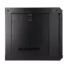 EXTRALINK LITE 6U 530X400 armadio rack a parete nero con ripiano