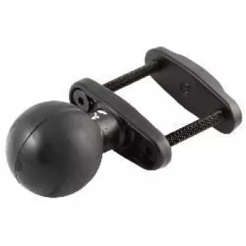 RAM Mounts base a morsetto per pali quadrati fino a 2 pollici di larghezza diametro sfera 5,71 cm