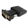 Convertitore VGA-HDMI SAVIO CL-145, audio, Full HD, nero