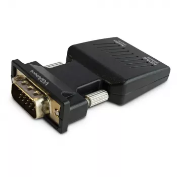 Convertitore VGA-HDMI SAVIO CL-145, audio, Full HD, nero