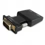 Convertitore VGA-HDMI SAVIO CL-145, audio, Full HD, nero