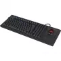 Tastiera meccanica full-size con filo KeySonic KSK-8202ELU-T (DE) — USB, layout tedesco, nero