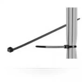 Microconnect CABLETIE4 fascette per cavi fascette per cavi elettrici nero 100 pz.