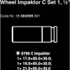 Set di bussole per avvitatore a impulsi Wera 05004595001