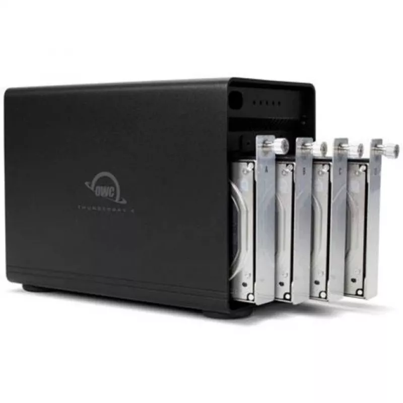 ThunderBay 4 (nero, box esterno per unità Thunderbolt 3 a 4 vani)