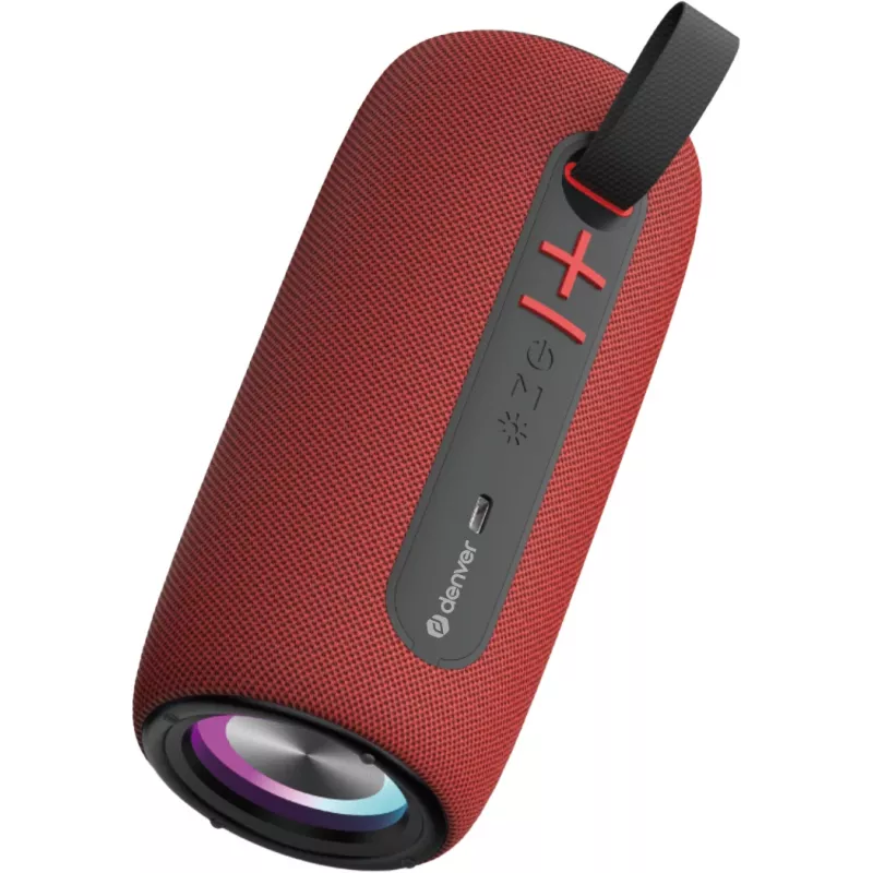 Denver BTL-360BD diffusore BT RGB 2x50W bordeaux