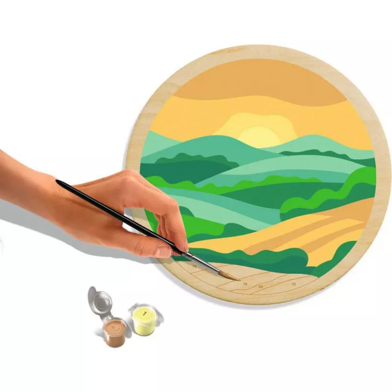 Ravensburger CreArt Wooden Hills 25925 Pittura per numeri su legno