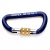 Moschettone di sicurezza Knipex 00 50 03 T BK