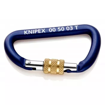 Moschettone di sicurezza Knipex 00 50 03 T BK