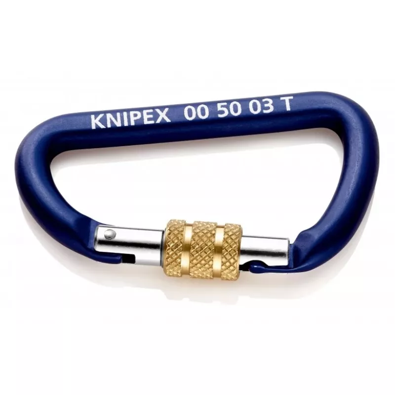 Moschettone di sicurezza Knipex 00 50 03 T BK