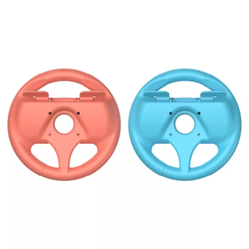 Volante mod Subsonic confezione da 2 volanti per Switch & Switch 2 rosso turchese