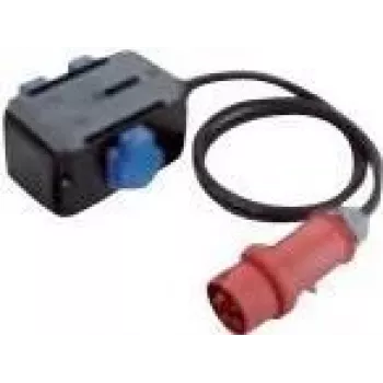 Bachmann 349.027 Unità di distribuzione di corrente, 400 V AC, 3 uscite, 1,5 m
