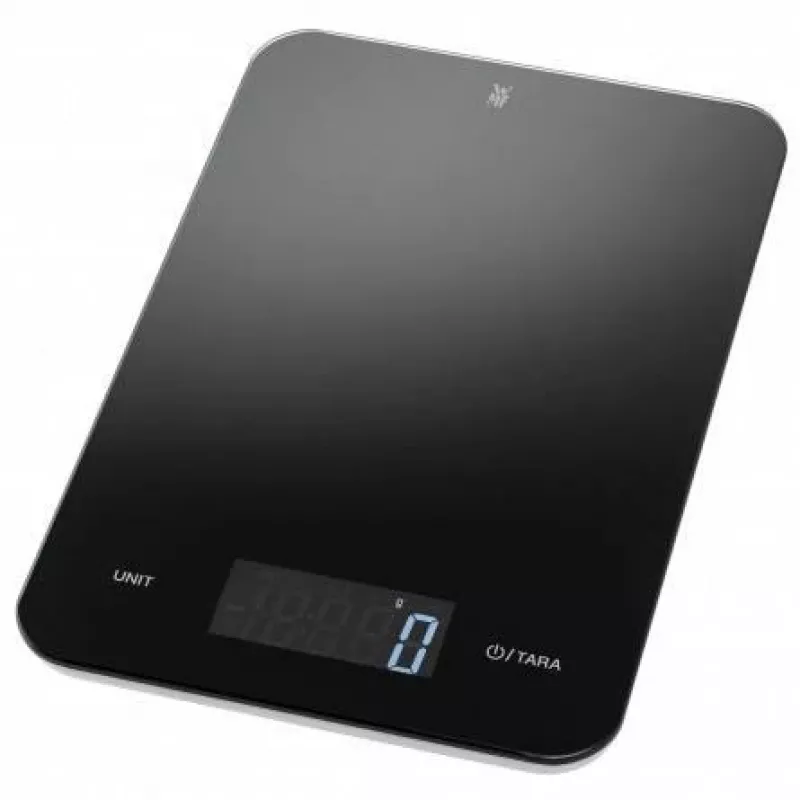 WMF 0608736040 Bilancia da cucina elettronica rettangolare nera