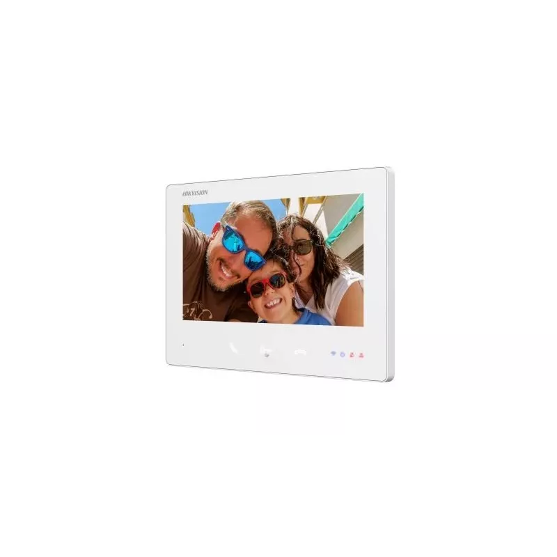 Hikvision DS-KH7300EY-WTE2/Bianco videocitofono 17,8 cm (7 inch)