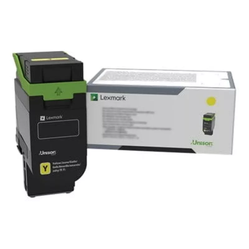 Lexmark - giallo - originale - scatola - cartuccia toner LCCP (75M0H40)