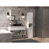 Armadietto bagno NEL III 31x30x174 cm, bianco opaco