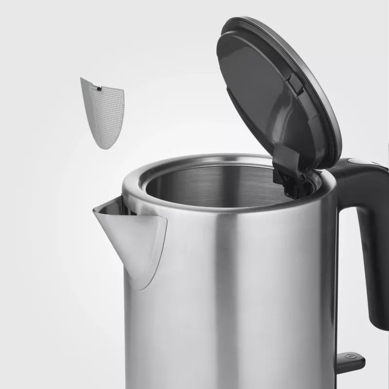 Bollitore elettrico Severin WK 3489 1 l 2400 W nero, argento